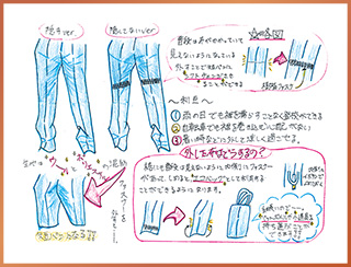 「環境にやさしいシフトチェンジズボン」