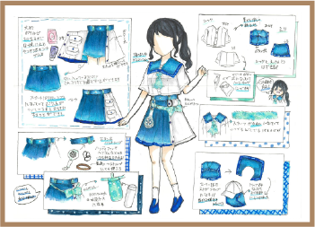 制服デザイン部門応募作品