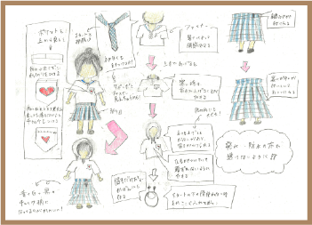 制服デザイン部門応募作品