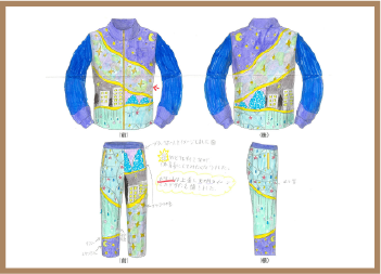 体育着デザイン部門応募作品