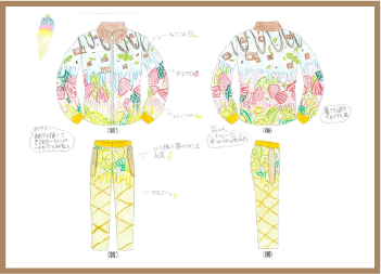 体育着デザイン部門応募作品