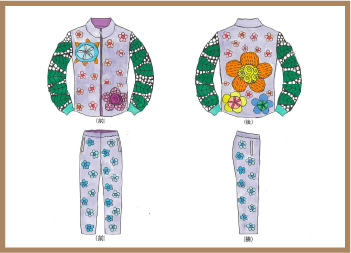 体育着デザイン部門応募作品