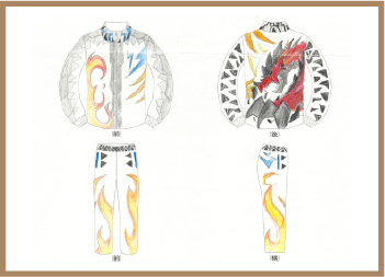 体育着デザイン部門応募作品