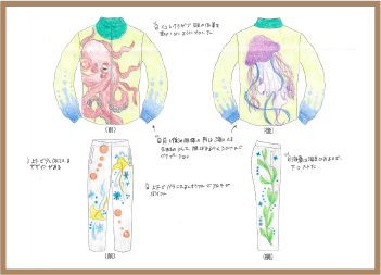 体育着デザイン部門応募作品