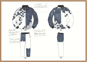 体育着デザイン部門応募作品