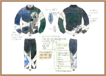 体育着デザイン部門応募作品