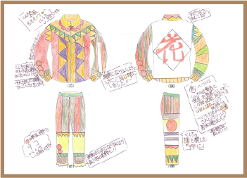 体育着デザイン部門応募作品