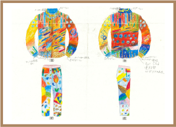 体育着デザイン部門応募作品