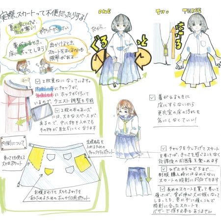 ワン・ツー・スカート!