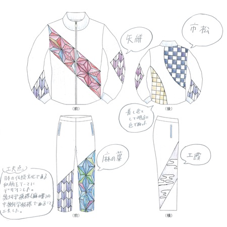 伝統文化を着る☆和柄ジャージ