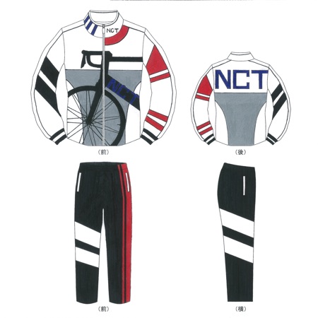 NCT（成岩サイクリングチーム）専用ジャージ