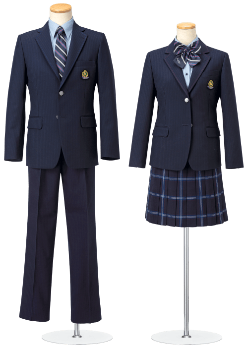 採用制服の写真