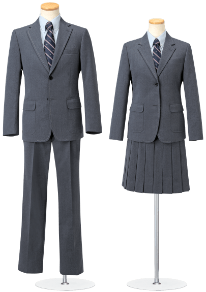採用制服の写真