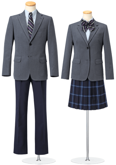 採用制服の写真