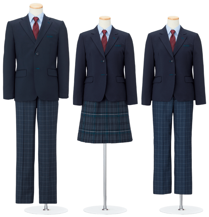 採用制服の写真