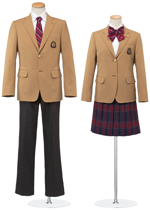 採用制服の写真