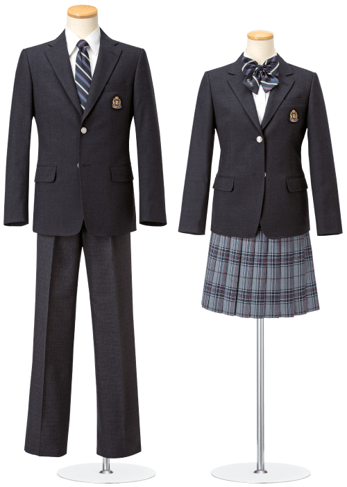 採用制服の写真
