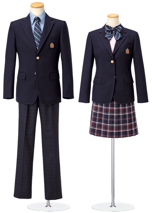 採用制服の写真