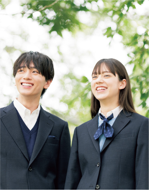 コンセプト笑顔の画像