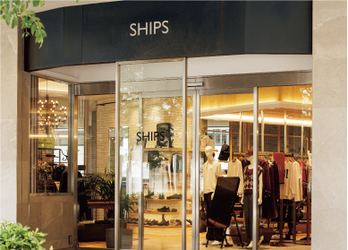 SHIPS店内の写真