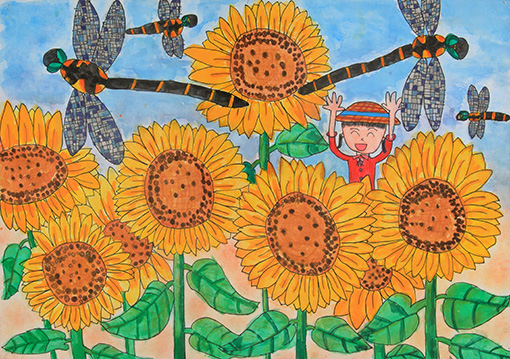 学校にありそうな絵画 ぼくとがっこう ｜ アリス館
