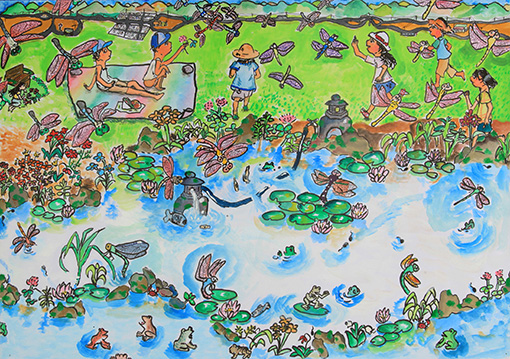 トンボ絵画コンクール：第31回 小学6年生の部 銀賞｜トンボ学生服 