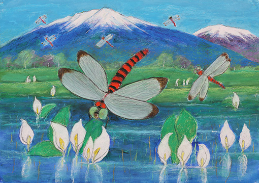 トンボ絵画コンクール：第32回 小学5年生の部 大賞｜トンボ学生服 