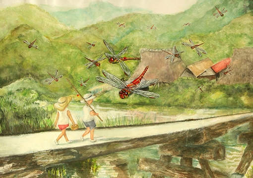 トンボ絵画コンクール：第32回 高校生の部 銀賞｜トンボ学生服