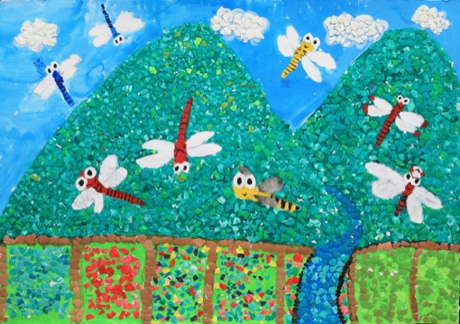 トンボ絵画コンクール：第33回 小学3年生の部 銅賞｜トンボ学生服 