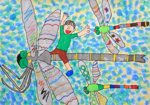 トンボ絵画コンクール：第33回 小学3年生の部 銅賞｜トンボ学生服 