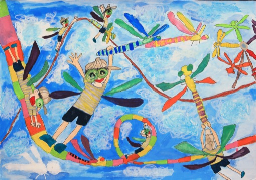 学校にありそうな絵画 千葉市：千葉市制100周年記念サイト 千葉市制100周年絵画コンクール