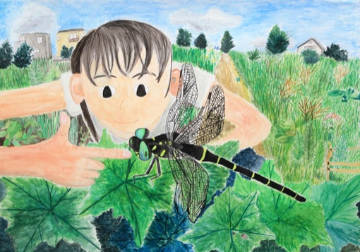 トンボ絵画コンクール 第33回 小学4年生の部 銅賞 トンボ学生服 とんぼ体操服の株式会社トンボ