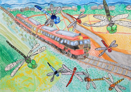 トンボ絵画コンクール：第33回 小学6年生の部 銀賞｜トンボ学生服