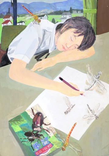 トンボ絵画コンクール 第34回 中学生の部 銅賞 トンボ学生服 とんぼ体操服の株式会社トンボ