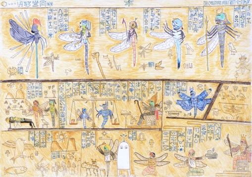 トンボ絵画コンクール 第34回 小学6年生の部 個人賞 トンボ学生服 とんぼ体操服の株式会社トンボ