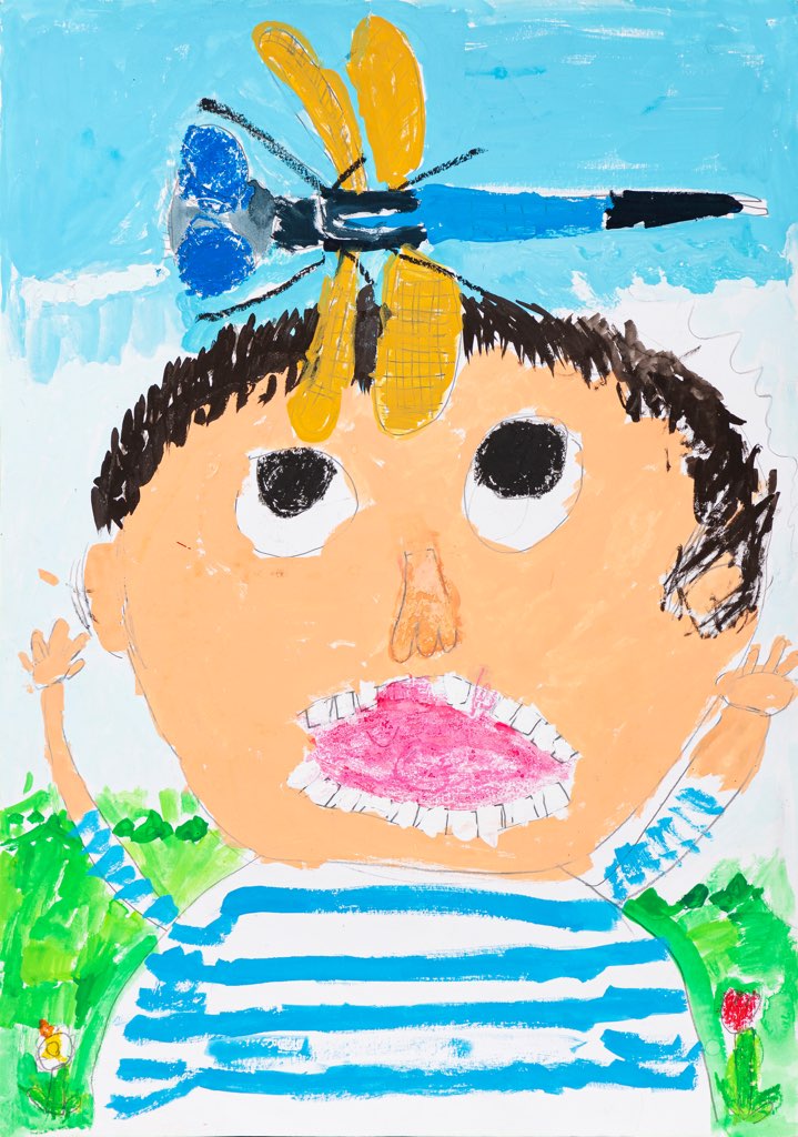 トンボ絵画コンクール 入賞作品