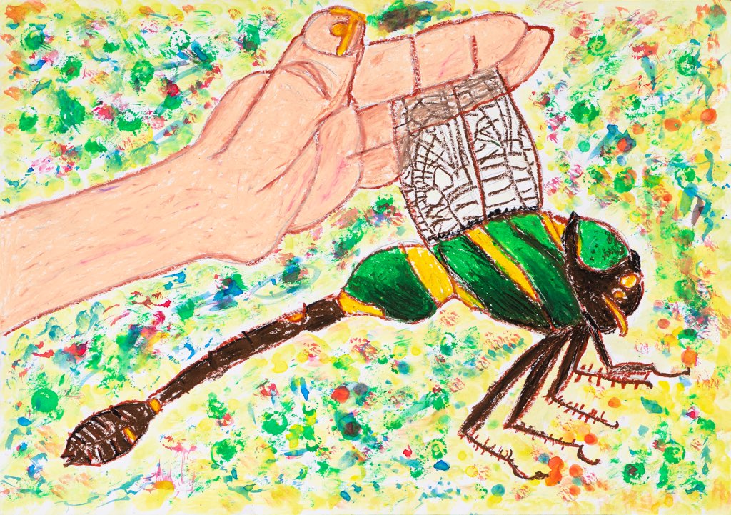 小学2年生の部 入賞作品 トンボ絵画コンクール