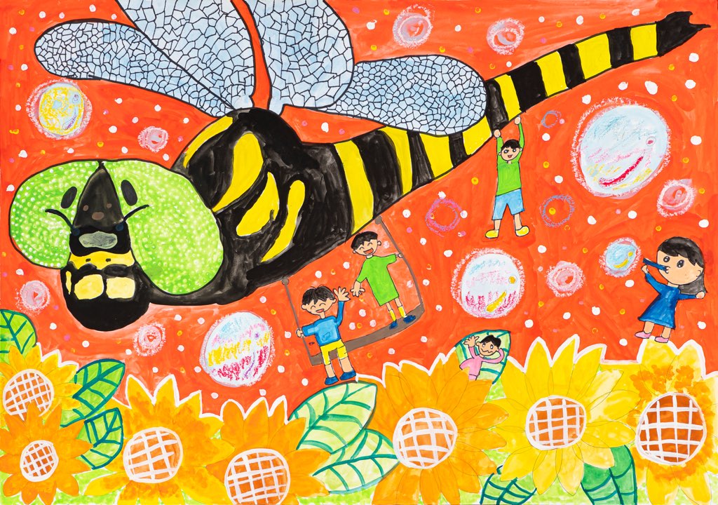 小学3年生の部 入賞作品 トンボ絵画コンクール 小学3年生の部 入賞作品 トンボ絵画コンクール