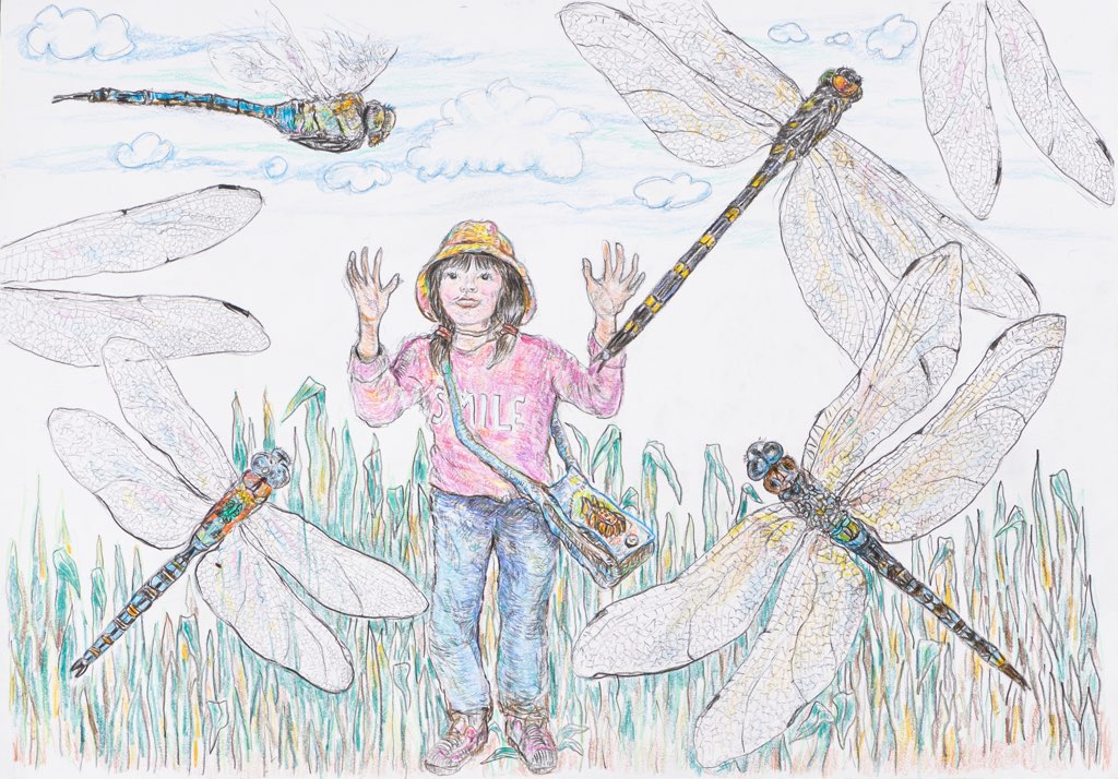 高校生の部 入賞作品 トンボ絵画コンクール