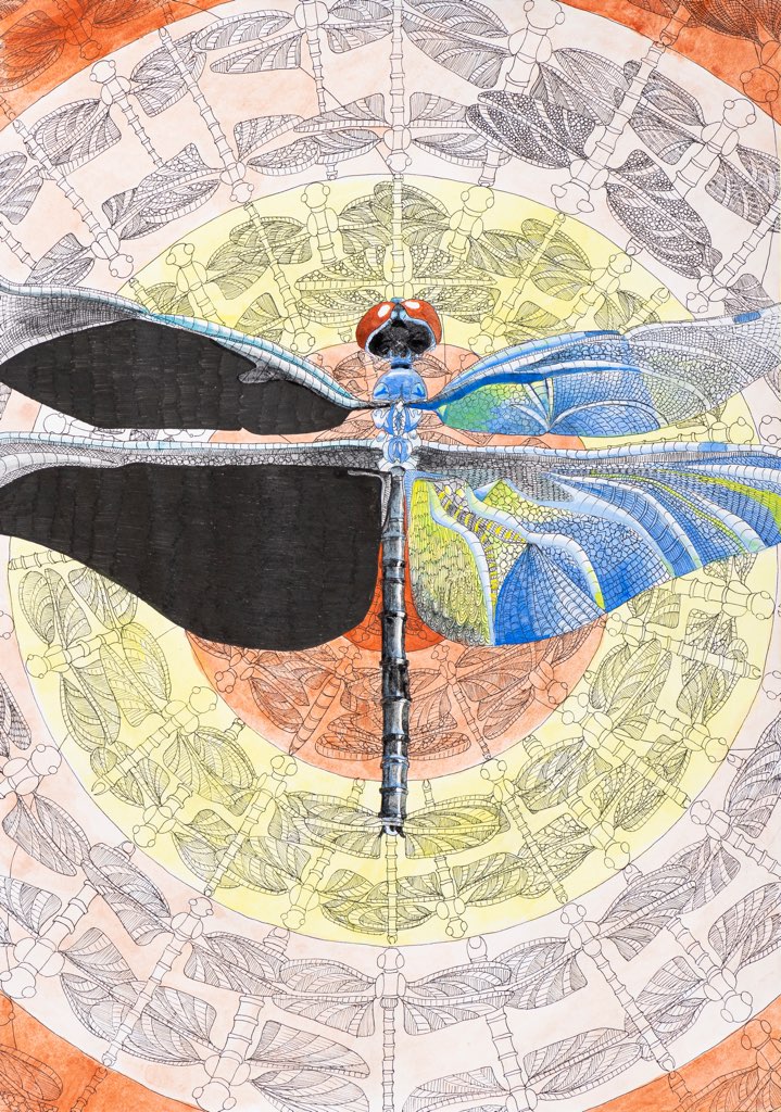 高校生の部 入賞作品 トンボ絵画コンクール