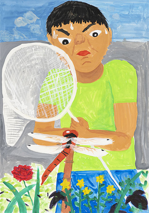 小学3年生の部入賞作品 | WELOVEトンボ絵画コンクール