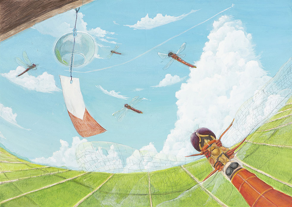 チャペル　コンクール入選作品 中学生の部入賞作品 | WELOVEトンボ絵画コンクール