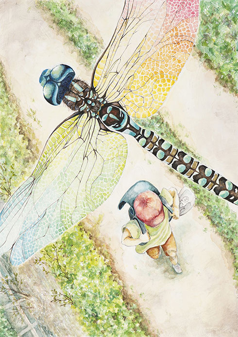 高校生の部入賞作品 | WELOVEトンボ絵画コンクール