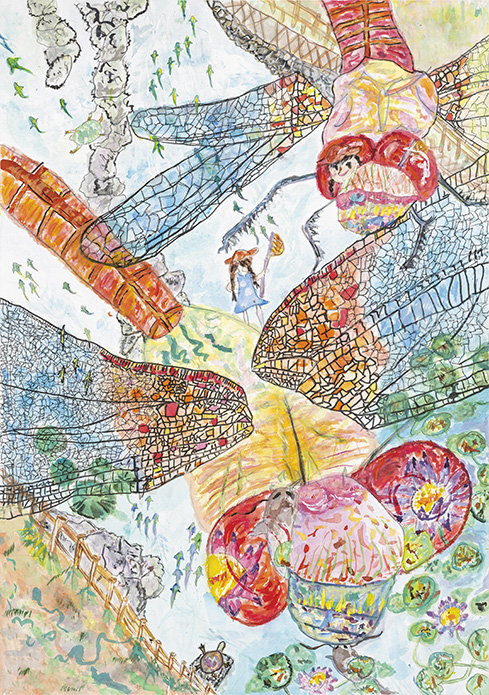 僕が小学校3年生の時に書いた絵 僕が小学校3年生の時に書いた絵