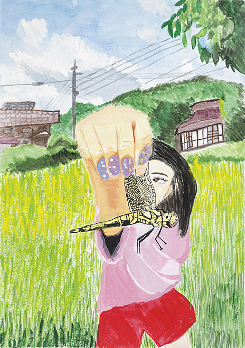 小学3年生の部入賞作品 | WELOVEトンボ絵画コンクール