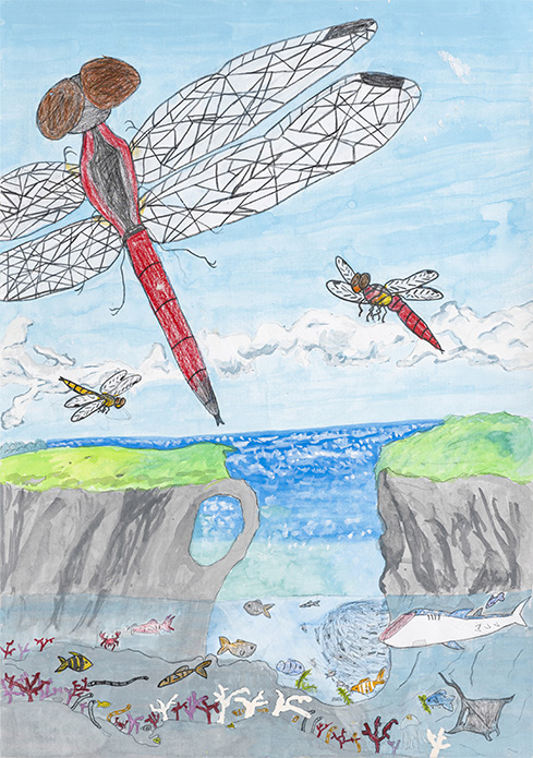 僕が小学校3年生の時に書いた絵 しょうがっこうがだいすき|うい(作) えがしらみちこ(絵