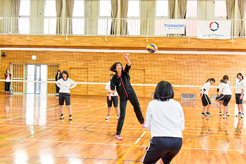 岡山県玉野市 玉野商業高等学校 バレーボール