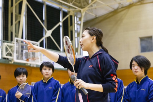 福島県二本松市　福島県立二本松工業高等学校 バドミントン