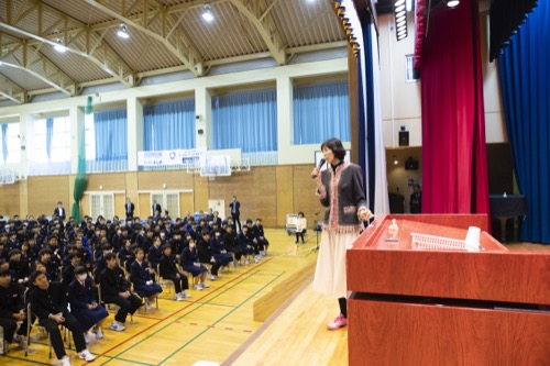 夢持ってチャレンジして！何度でも失敗できる