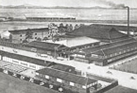 本社工場の全景（大正10年頃）
